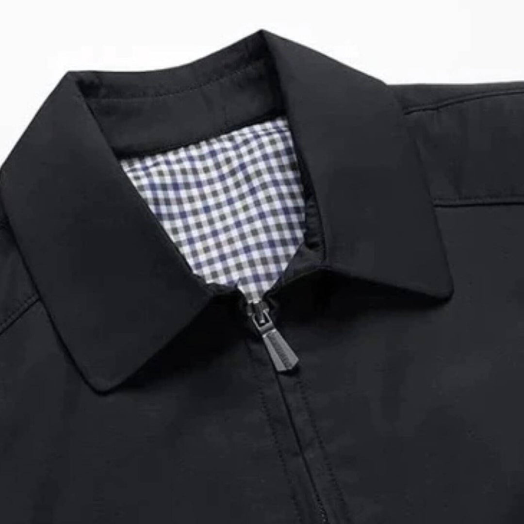 Higinio | Chaqueta De Cuello Alto, Manga Larga Y Cremallera Frontal
