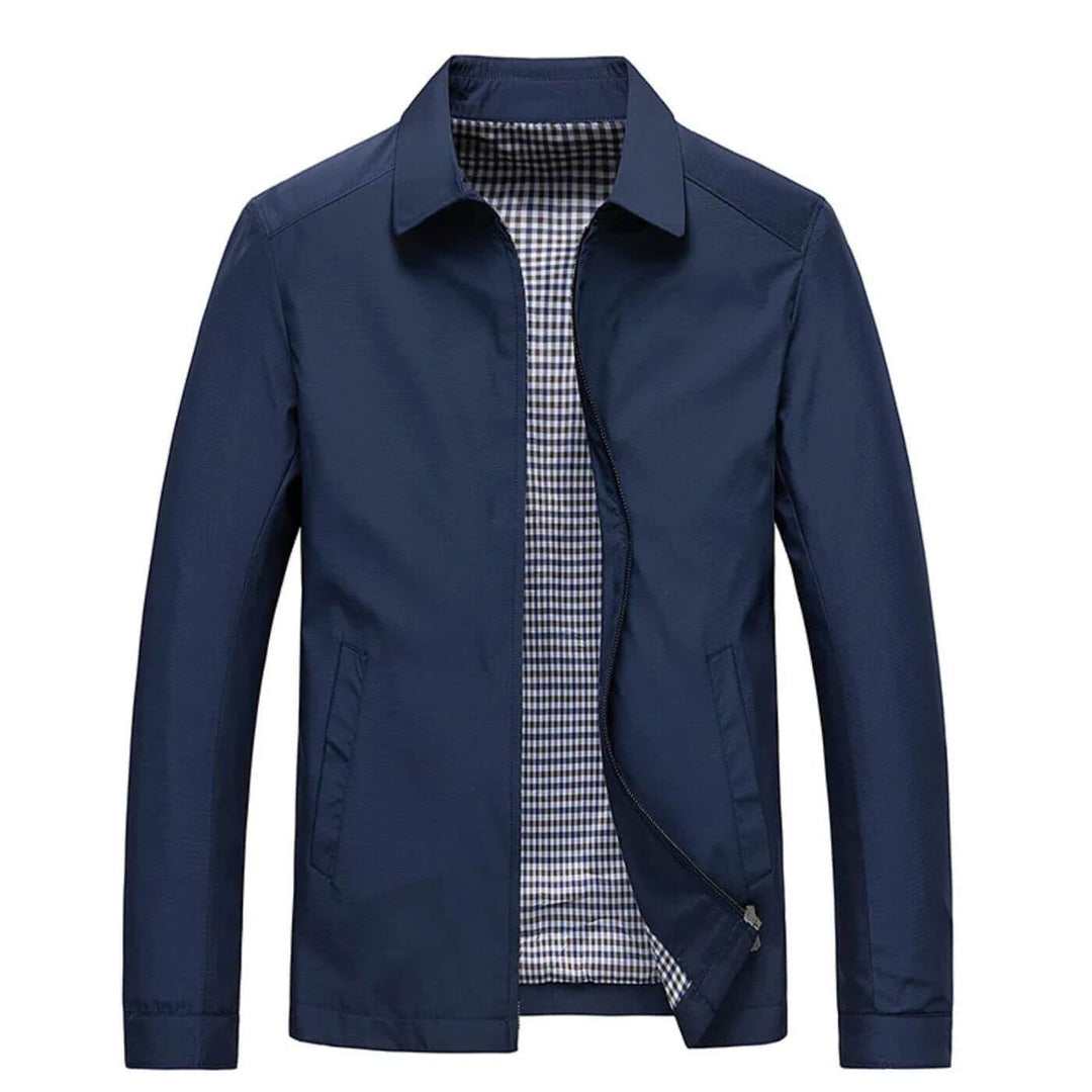 Higinio | Chaqueta De Cuello Alto, Manga Larga Y Cremallera Frontal
