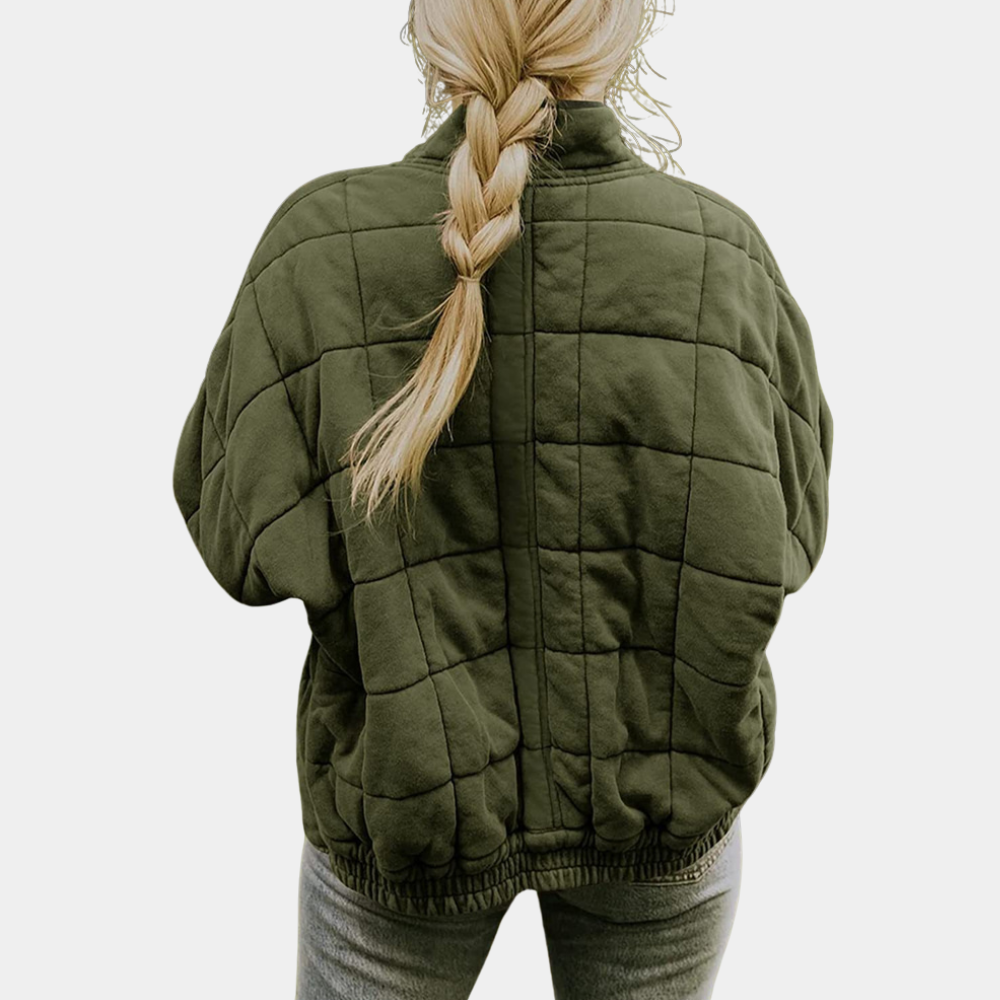 Shana | Chaqueta Acolchada Con Bolsillos Delanteros Con Cremallera