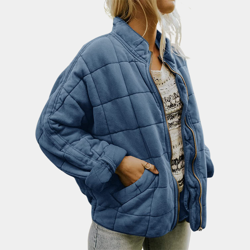 Shana | Chaqueta Acolchada Con Bolsillos Delanteros Con Cremallera