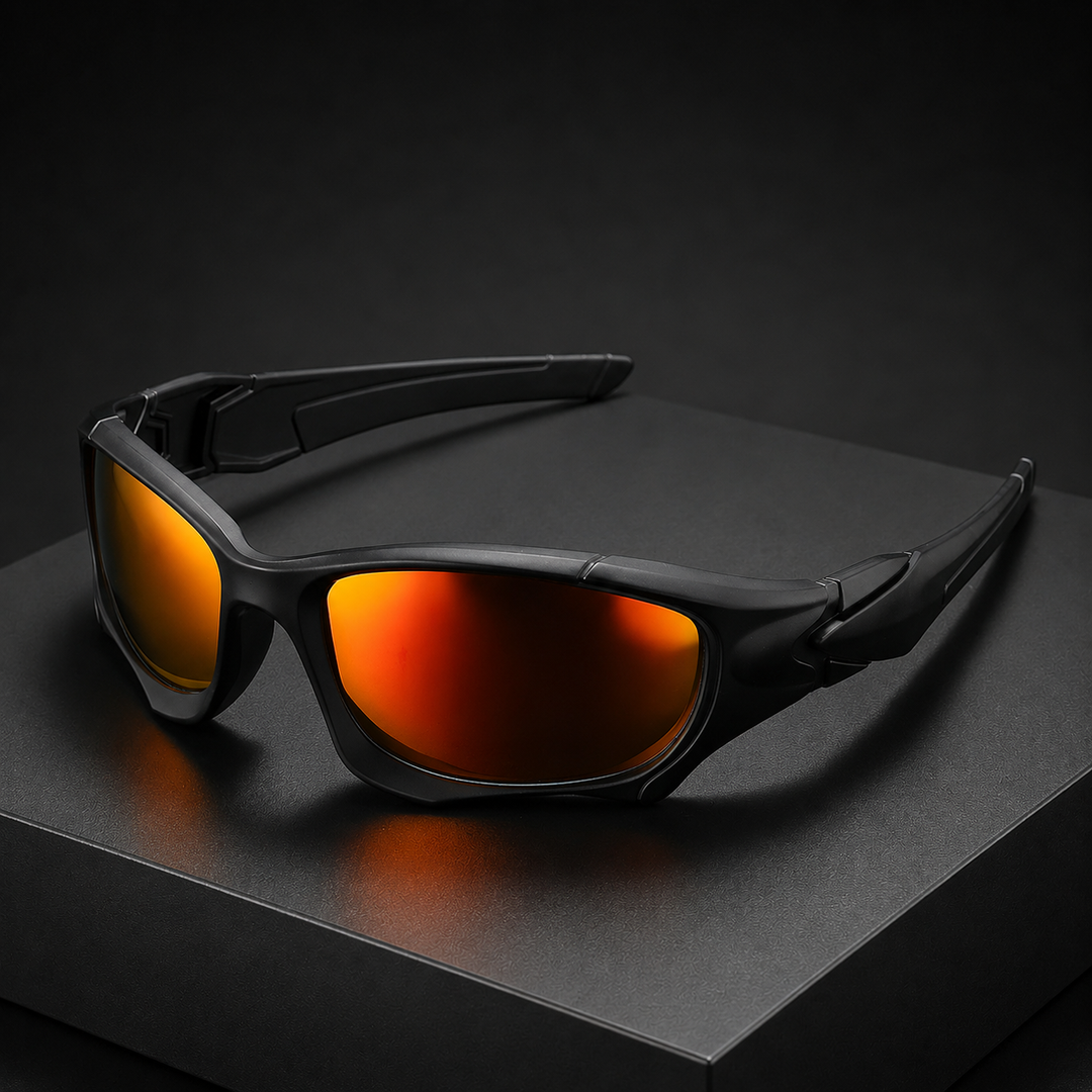 AeroShield | Sports Sunglasses with Mirrored Wraparound Lenses