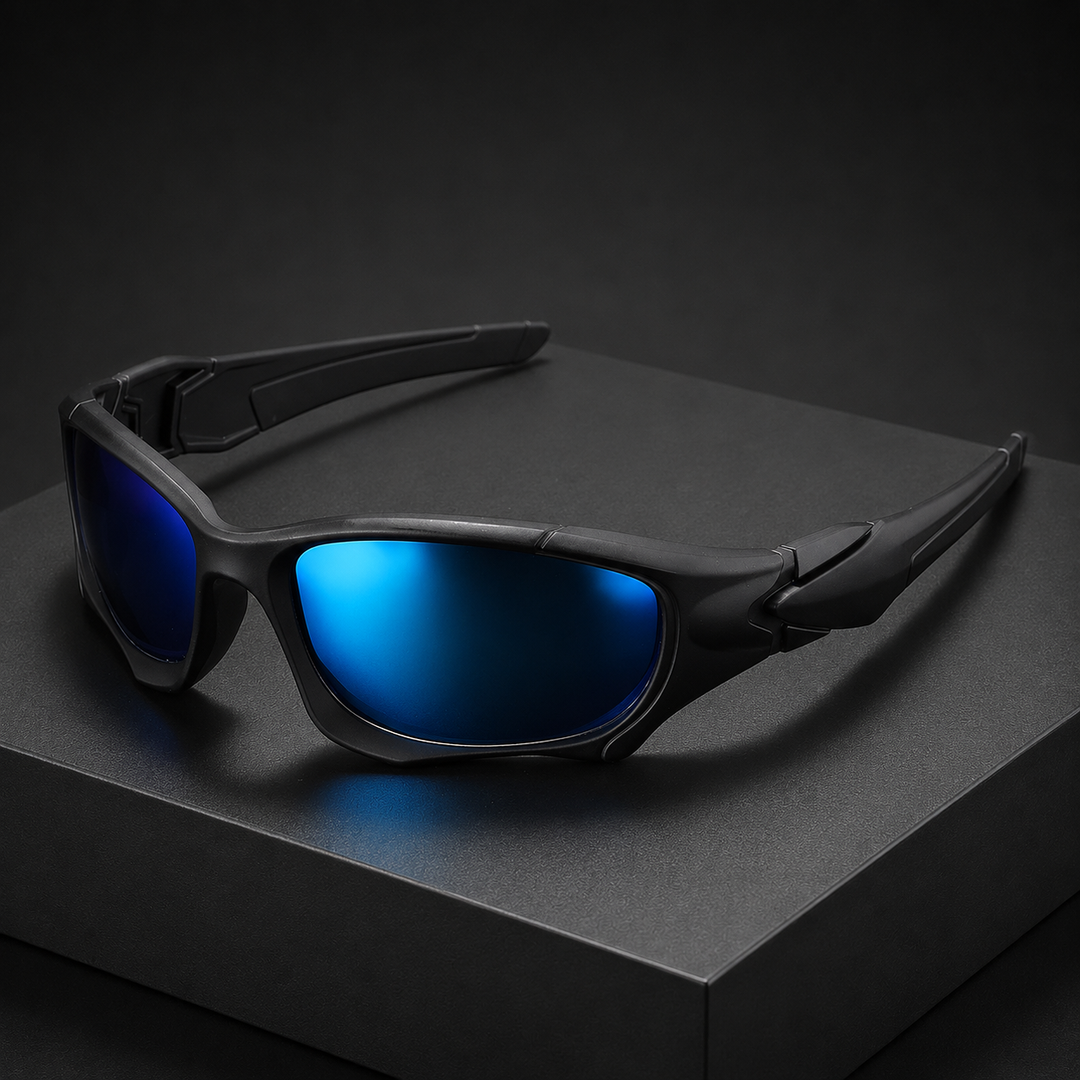 AeroShield | Sports Sunglasses with Mirrored Wraparound Lenses