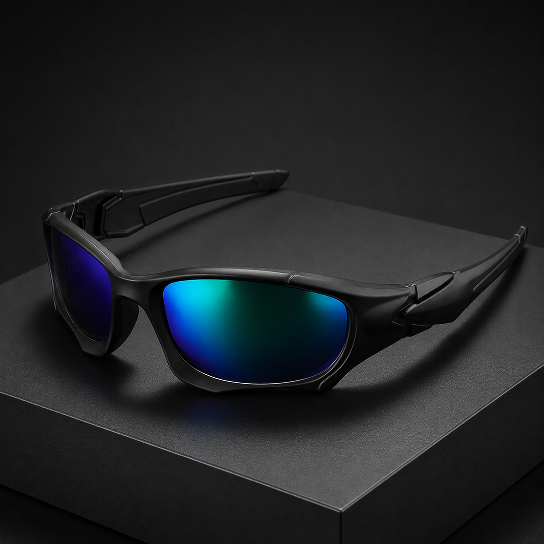 AeroShield | Sports Sunglasses with Mirrored Wraparound Lenses