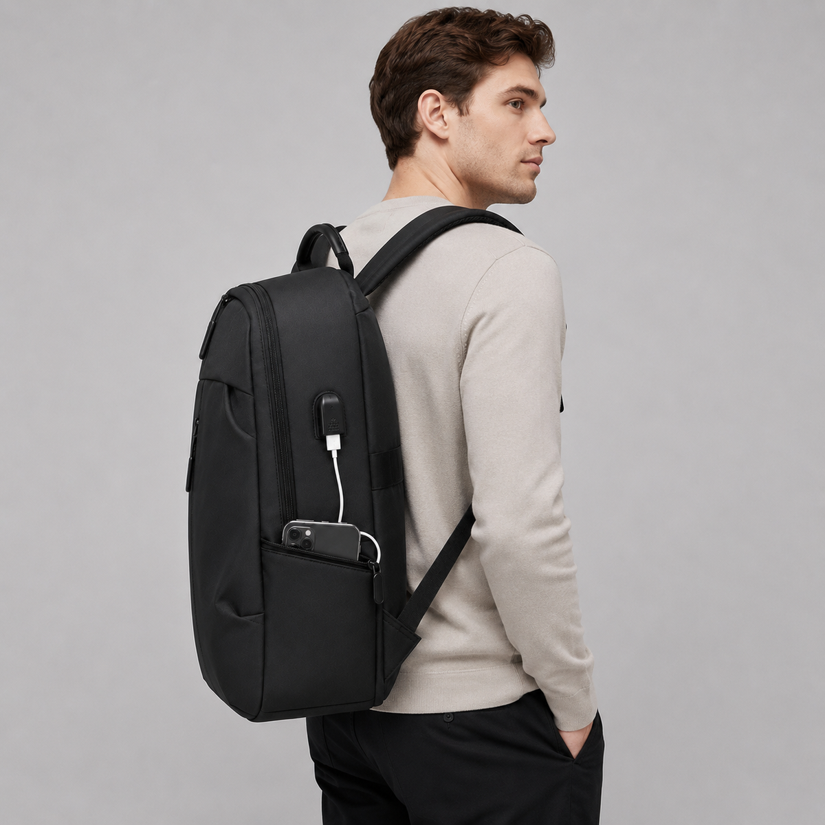 Florian | Mochila Minimalista con Compartimento para Laptop