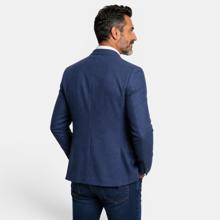 Egidio | Blazer Texturizado con Solapas y Dos Botones