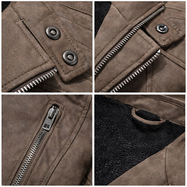 Jure | Chaqueta Biker Ajustada Con Cremallera