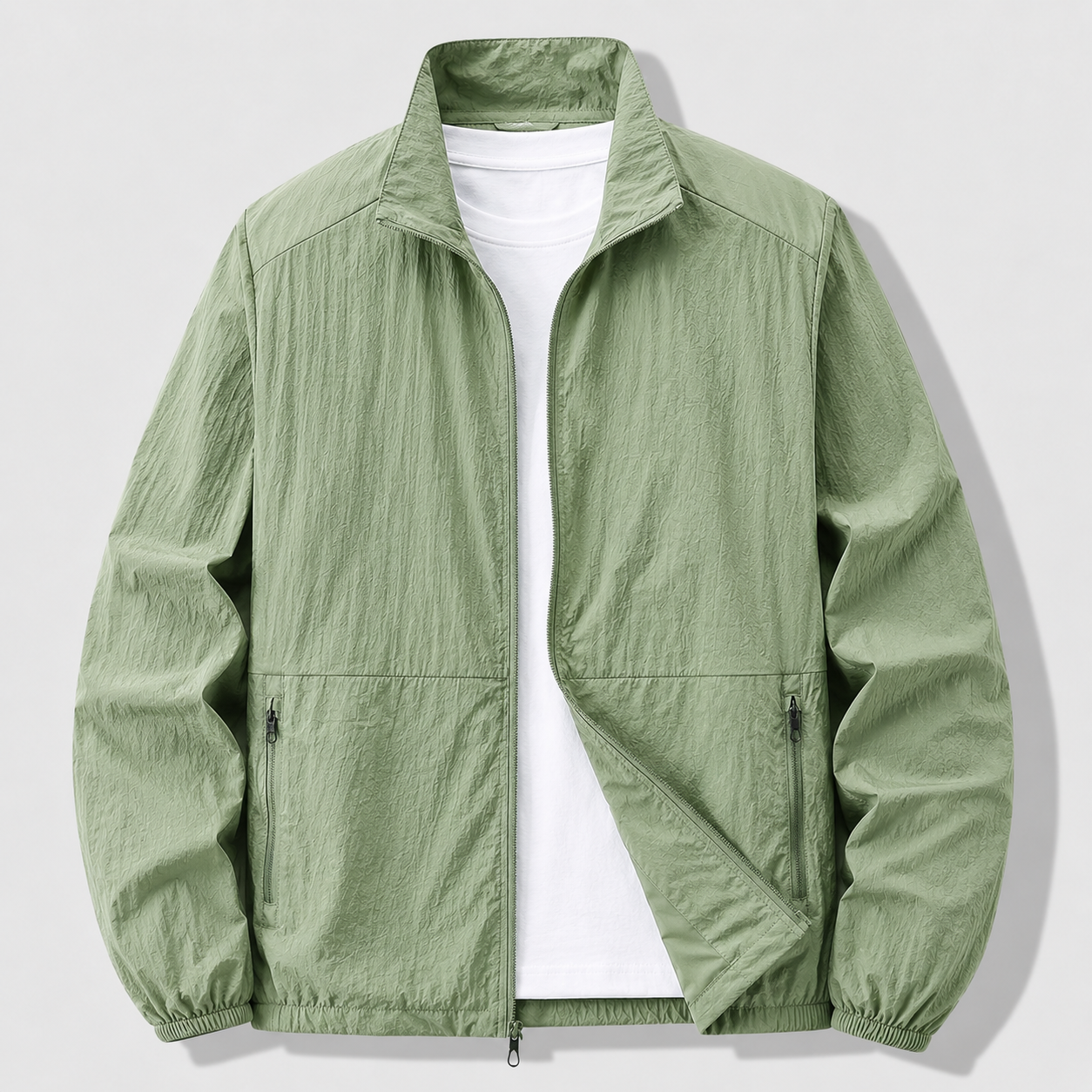 Rickie  - Chaqueta Cortavientos Ligera Con Cremallera Frontal