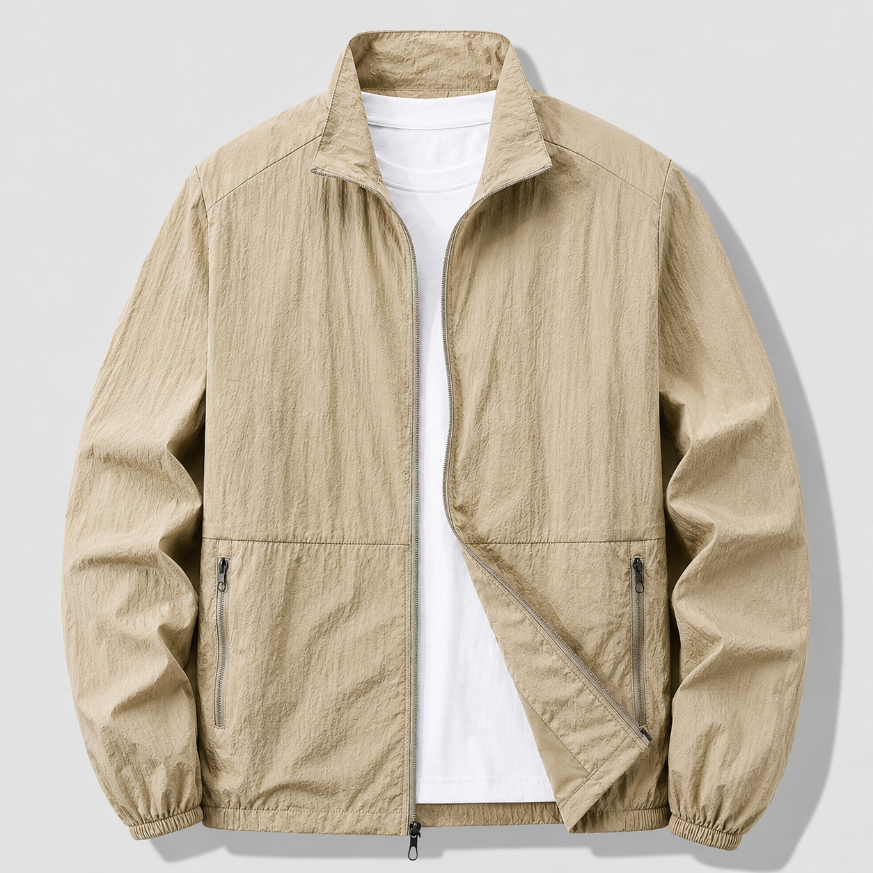 Rickie  - Chaqueta Cortavientos Ligera Con Cremallera Frontal
