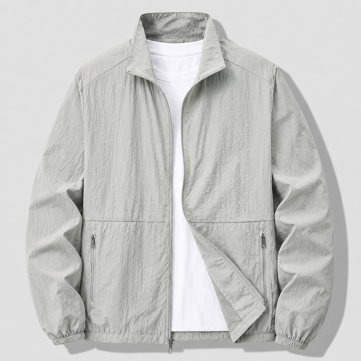 Rickie  - Chaqueta Cortavientos Ligera Con Cremallera Frontal