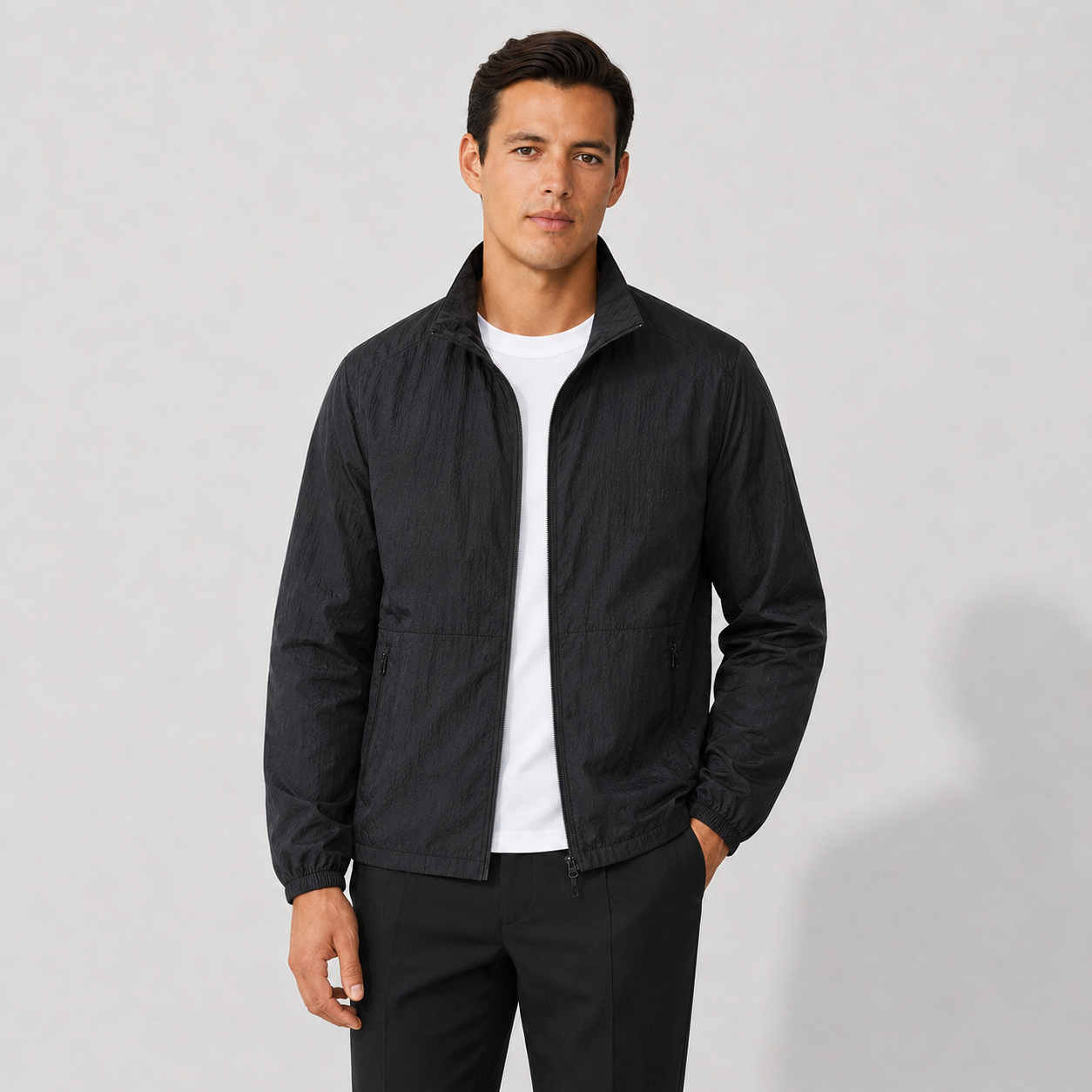 Rickie  - Chaqueta Cortavientos Ligera Con Cremallera Frontal