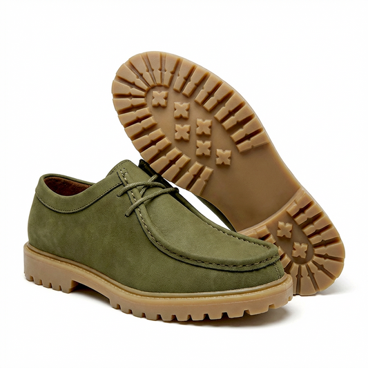 Jasson - Zapatos Casuales Con Cordones y Puntera Moc