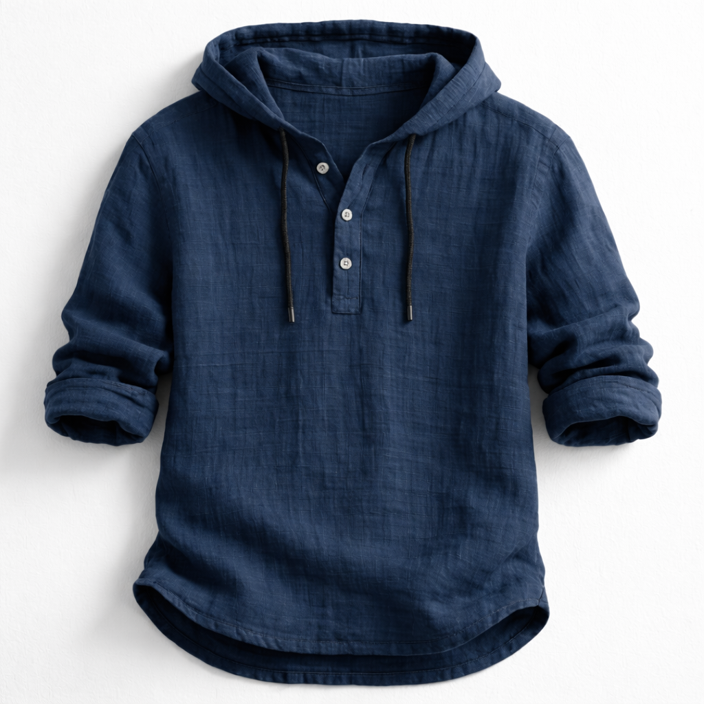 Samuel | Camisa con Capucha y Mangas Largas