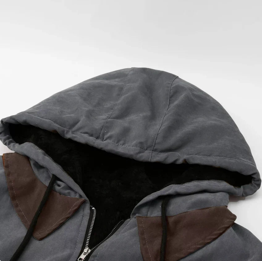 Zephyrglide | Chaqueta con Capucha y Forro de Forro Polar