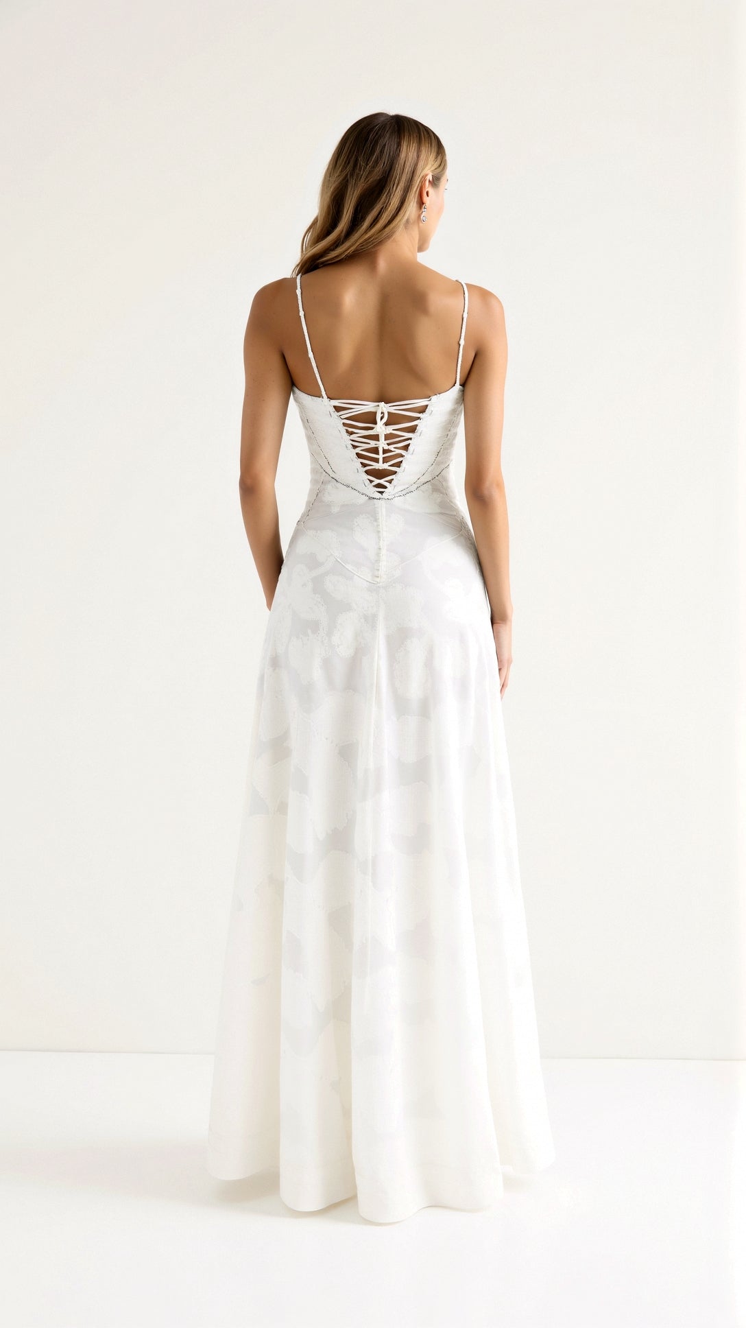 Clarissa | Vestido Largo Floral Con Tirantes Finos