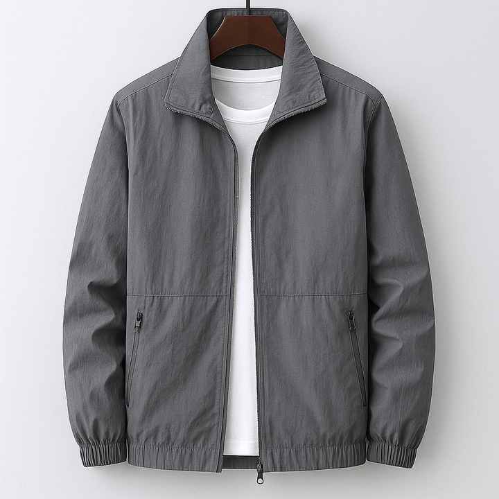 Jeffar | Chaqueta Ligera con Cremallera Frontal