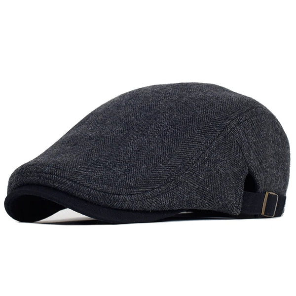 Imre - Gorra Plana Ajustable Con Diseño en Espiga