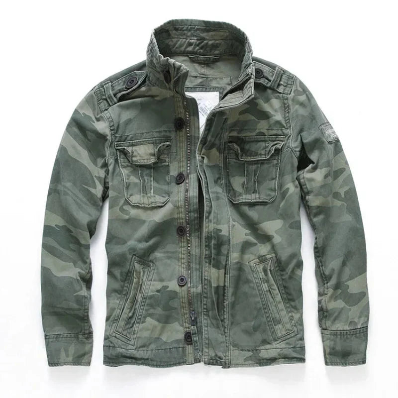 Edmond | Chaqueta Cargo Con Cuello Alto Y Bolsillos