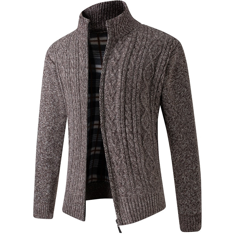 Celeste | Suéter con cierre y cuello alto