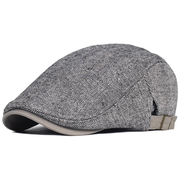 Imre - Gorra Plana Ajustable Con Diseño en Espiga