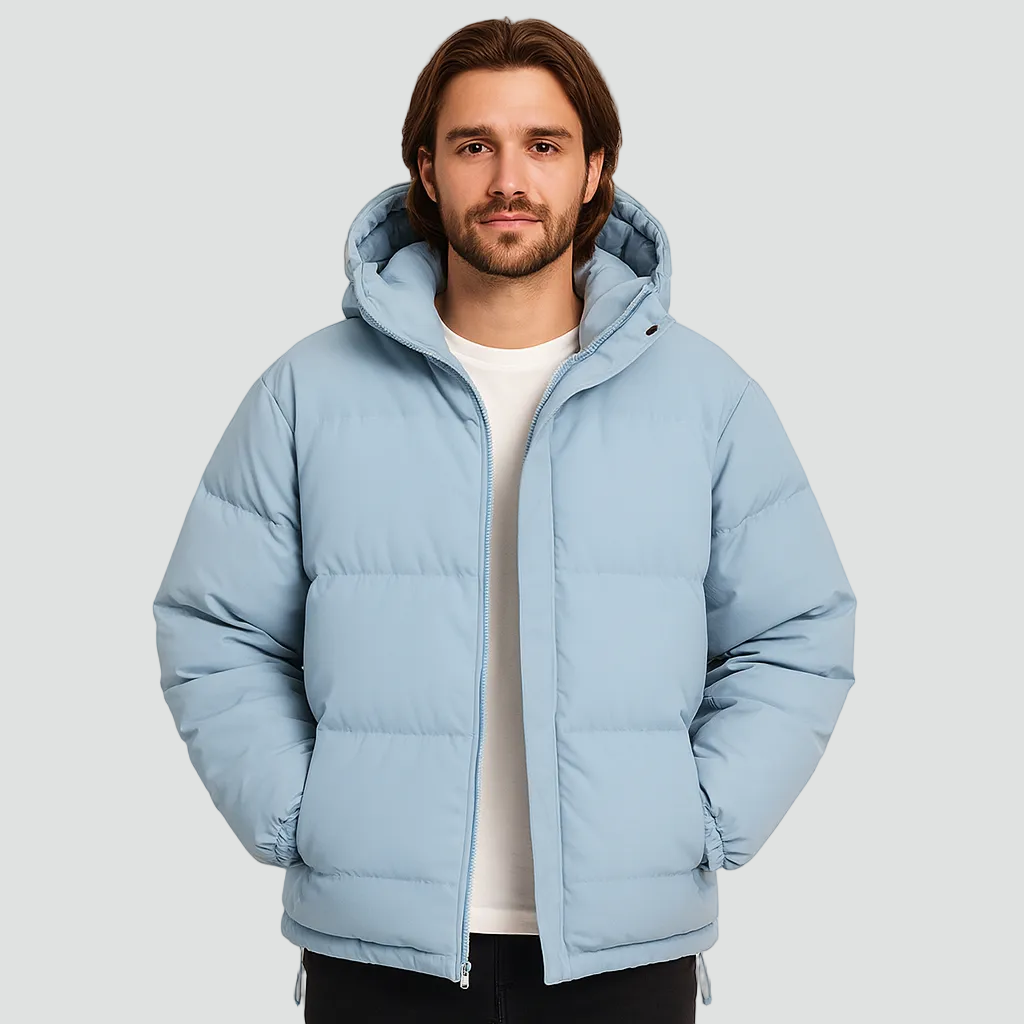 Fluxguard | Chaqueta Puffer de Invierno con Capucha