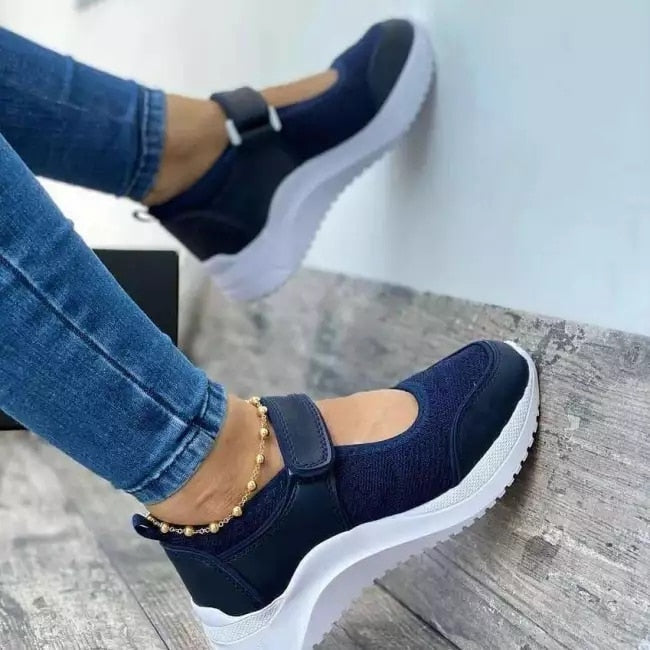 Eleaonicia | Zapatillas ortopédicas cómodas con correa
