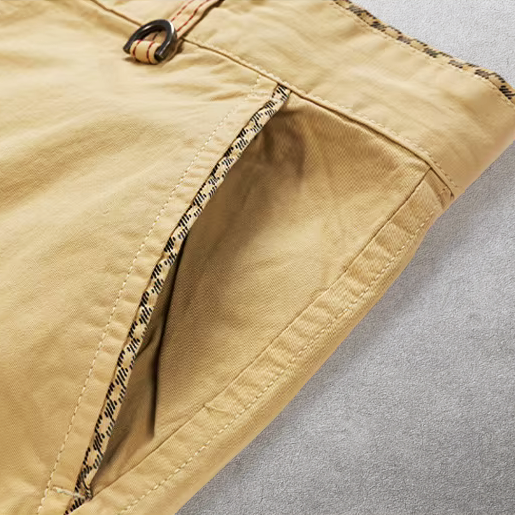 Heinen | Bermudas Hombre Casual Algodón Chino