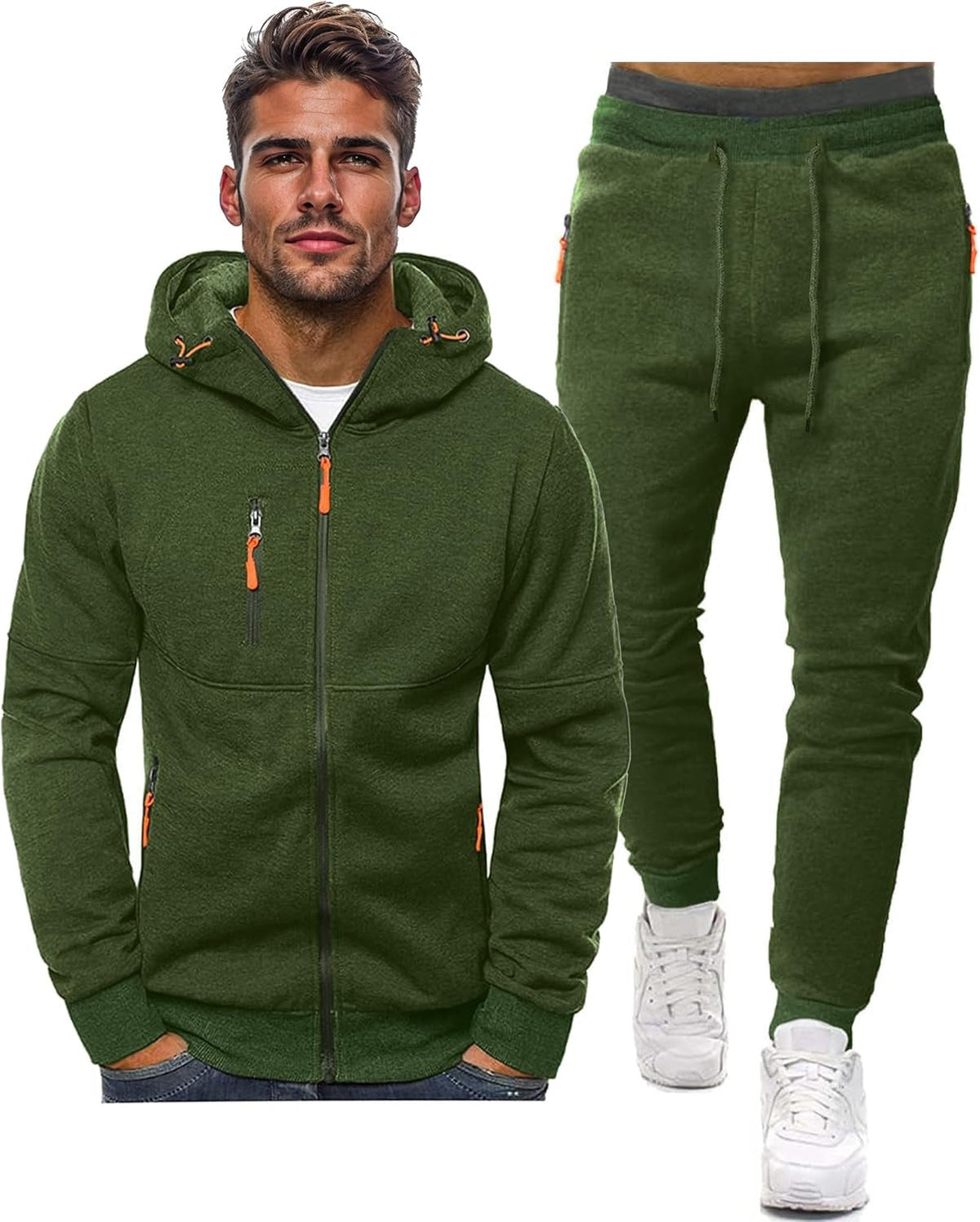 Stathis | Conjunto de Sudadera con Capucha y Joggers