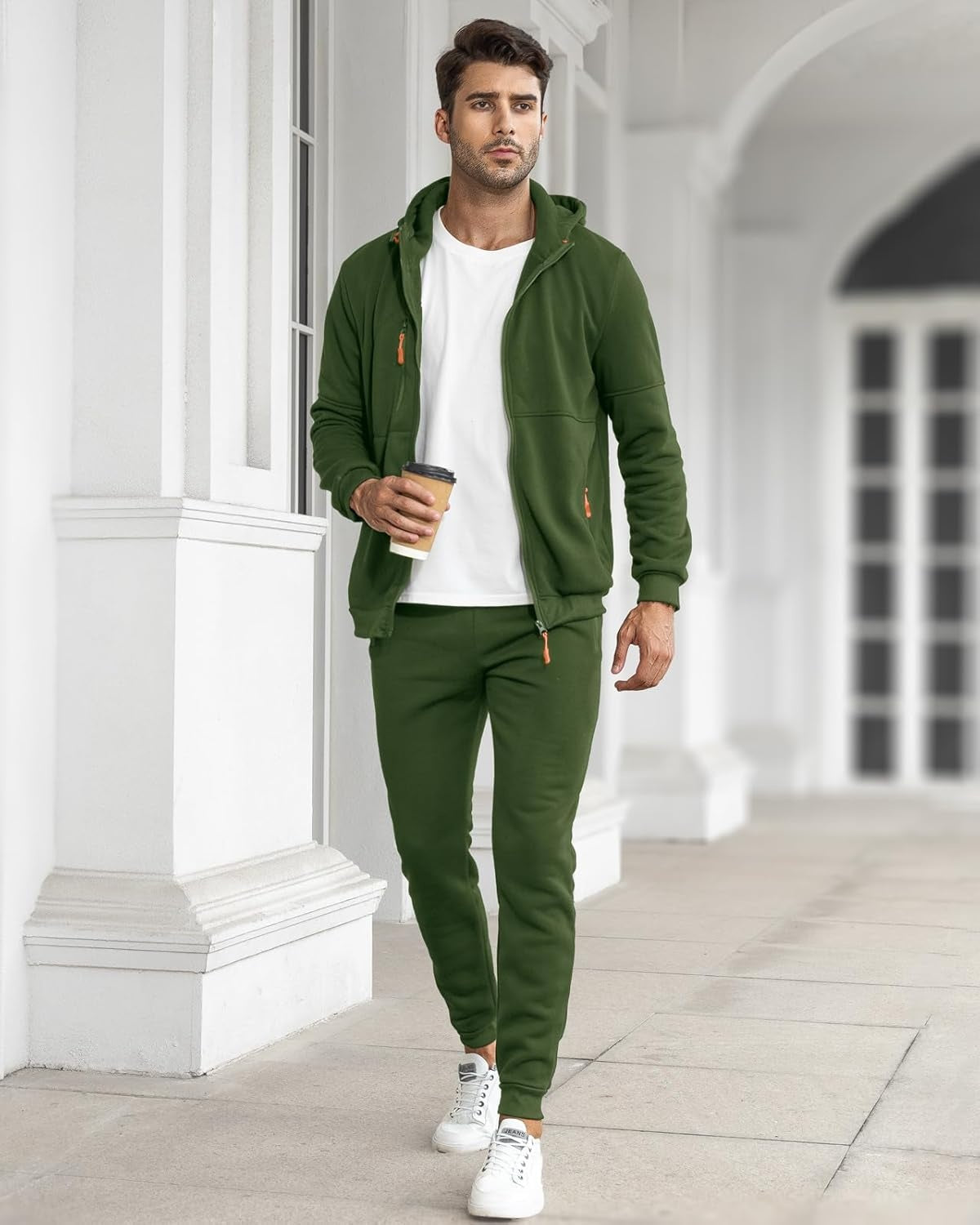 Stathis | Conjunto de Sudadera con Capucha y Joggers