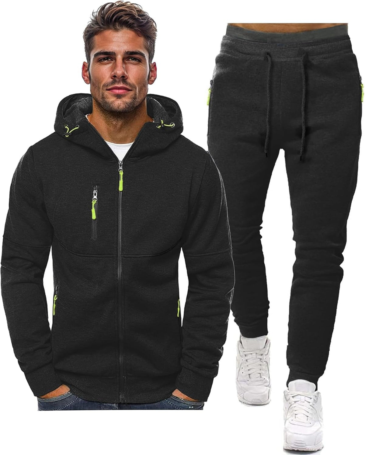 Stathis | Conjunto de Sudadera con Capucha y Joggers