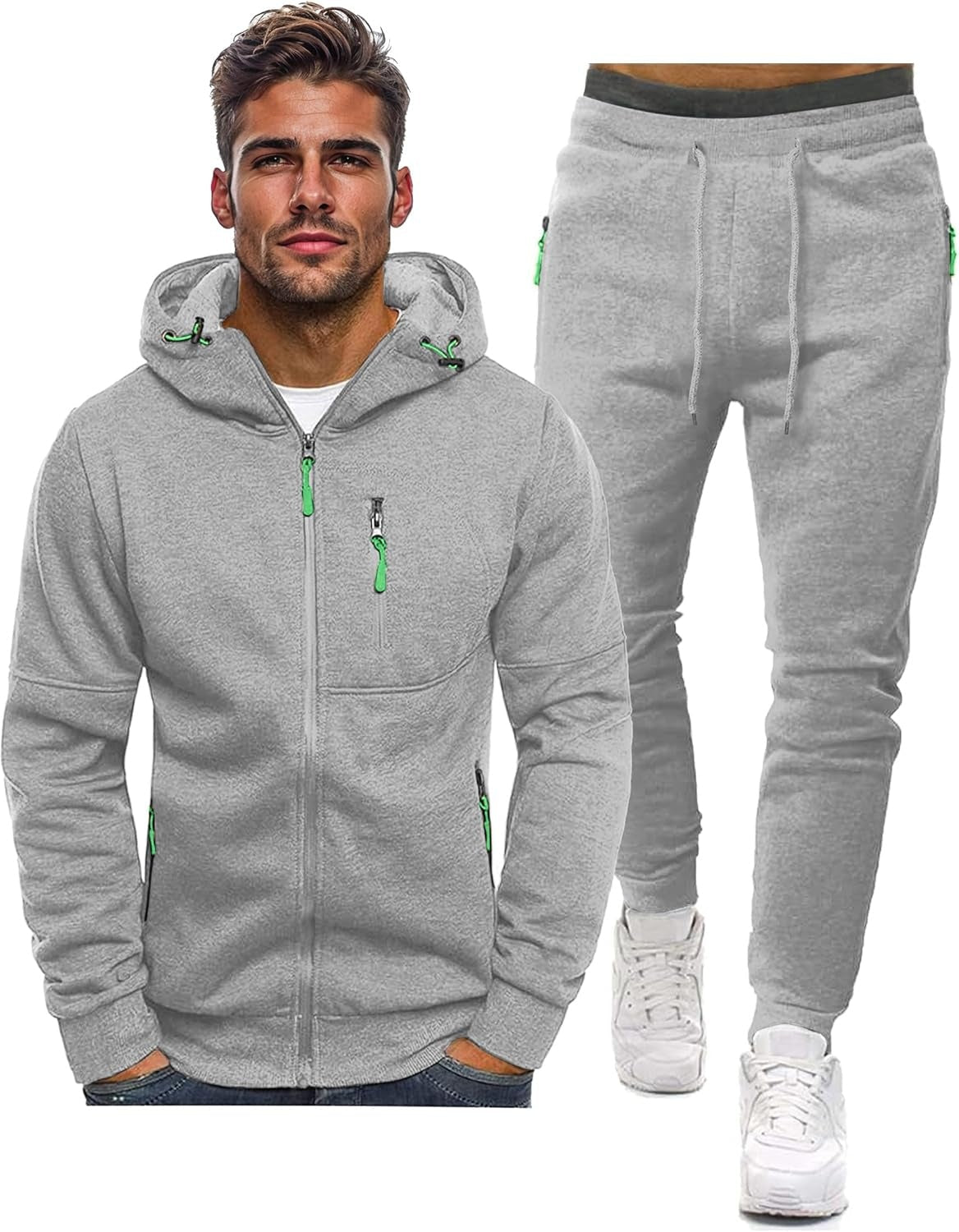 Stathis | Conjunto de Sudadera con Capucha y Joggers