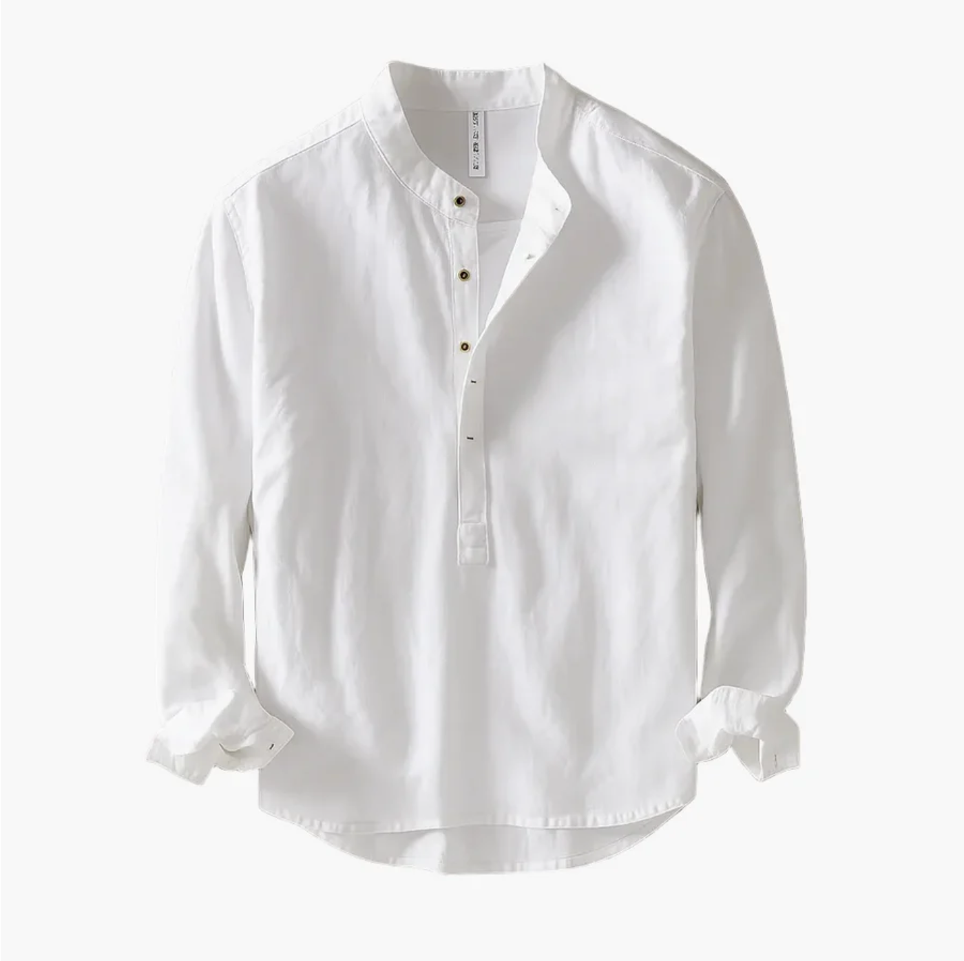 Fintan | Camisa Henley Manga Larga Hombre