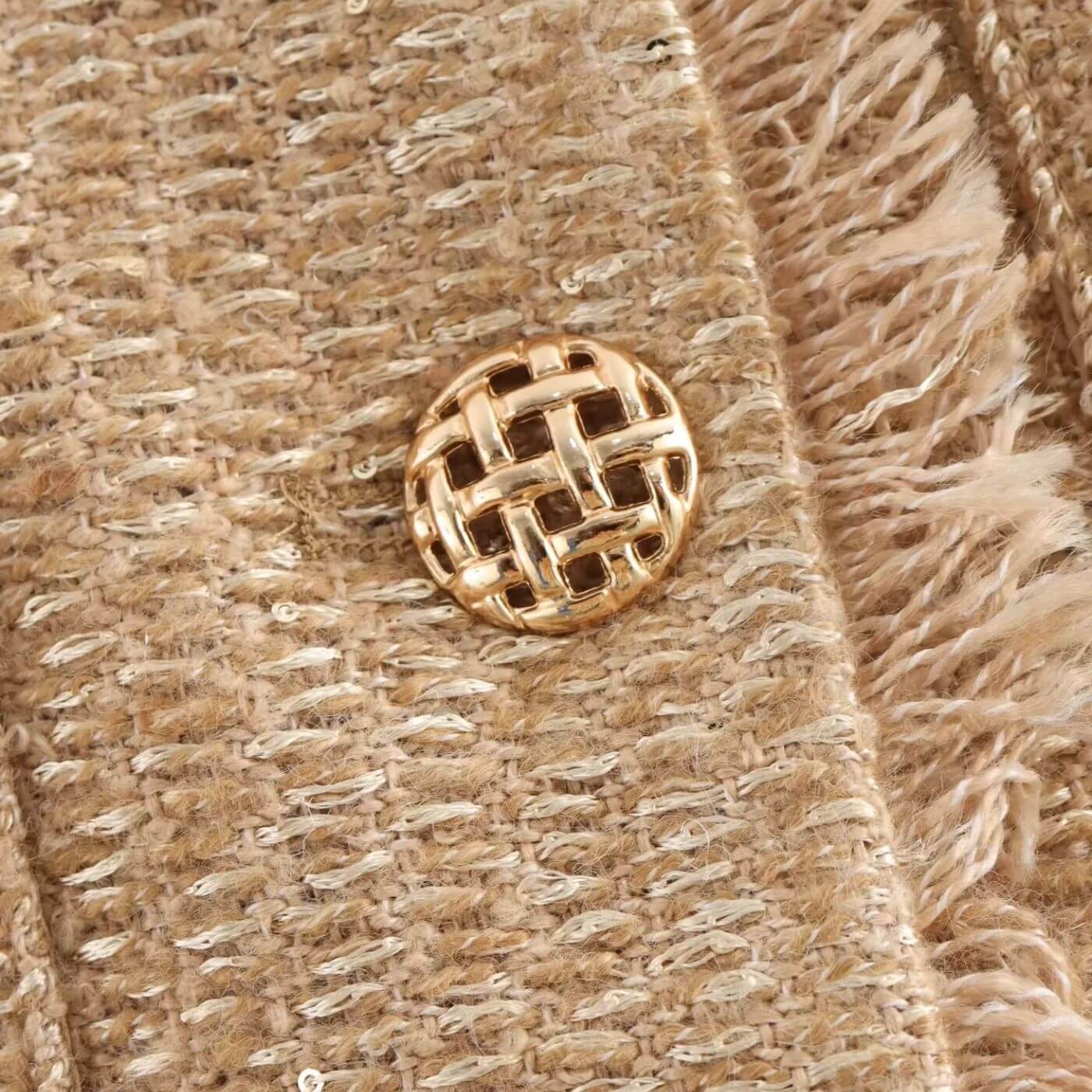 Graciana | Chaqueta Con Botones Y Textura