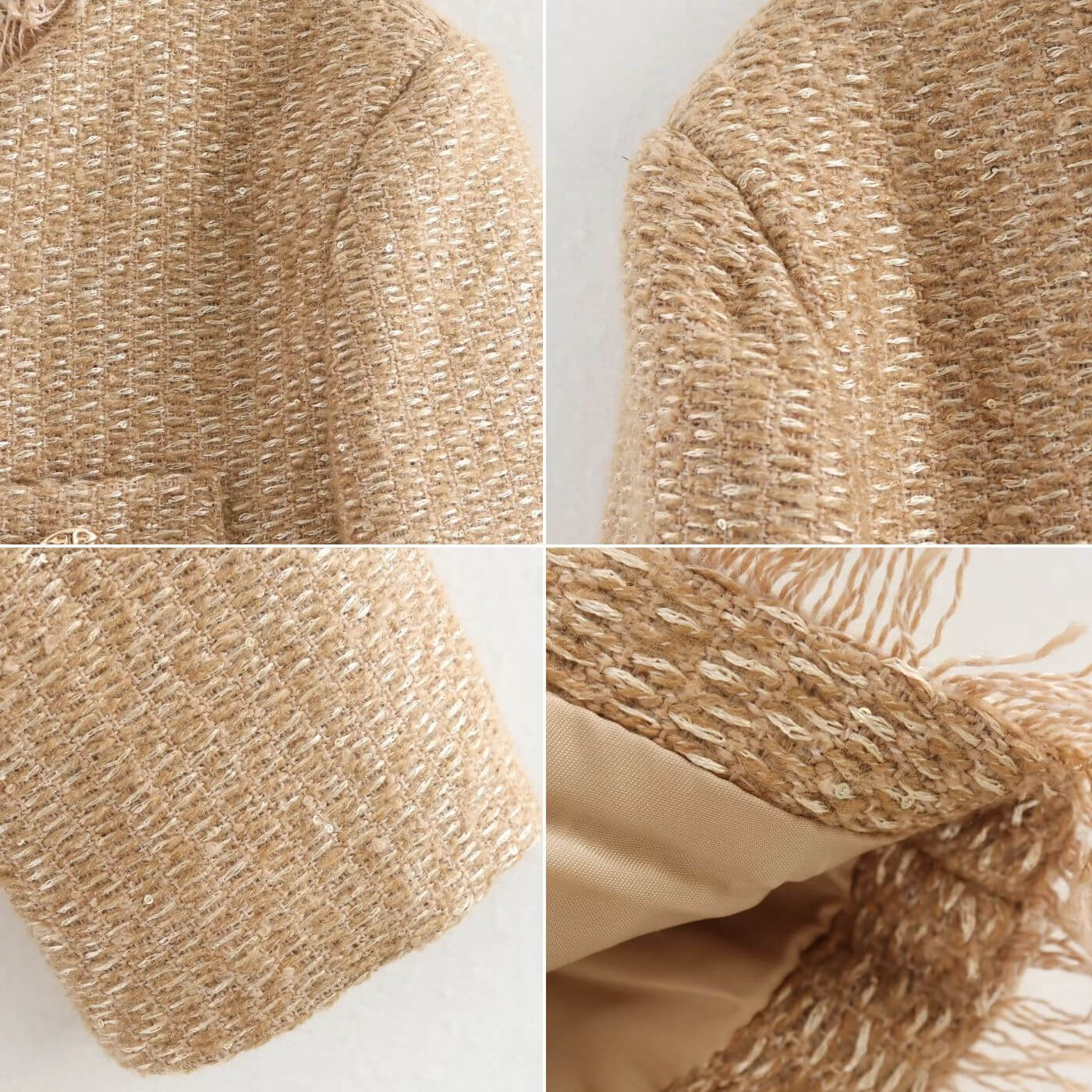 Graciana | Chaqueta Con Botones Y Textura
