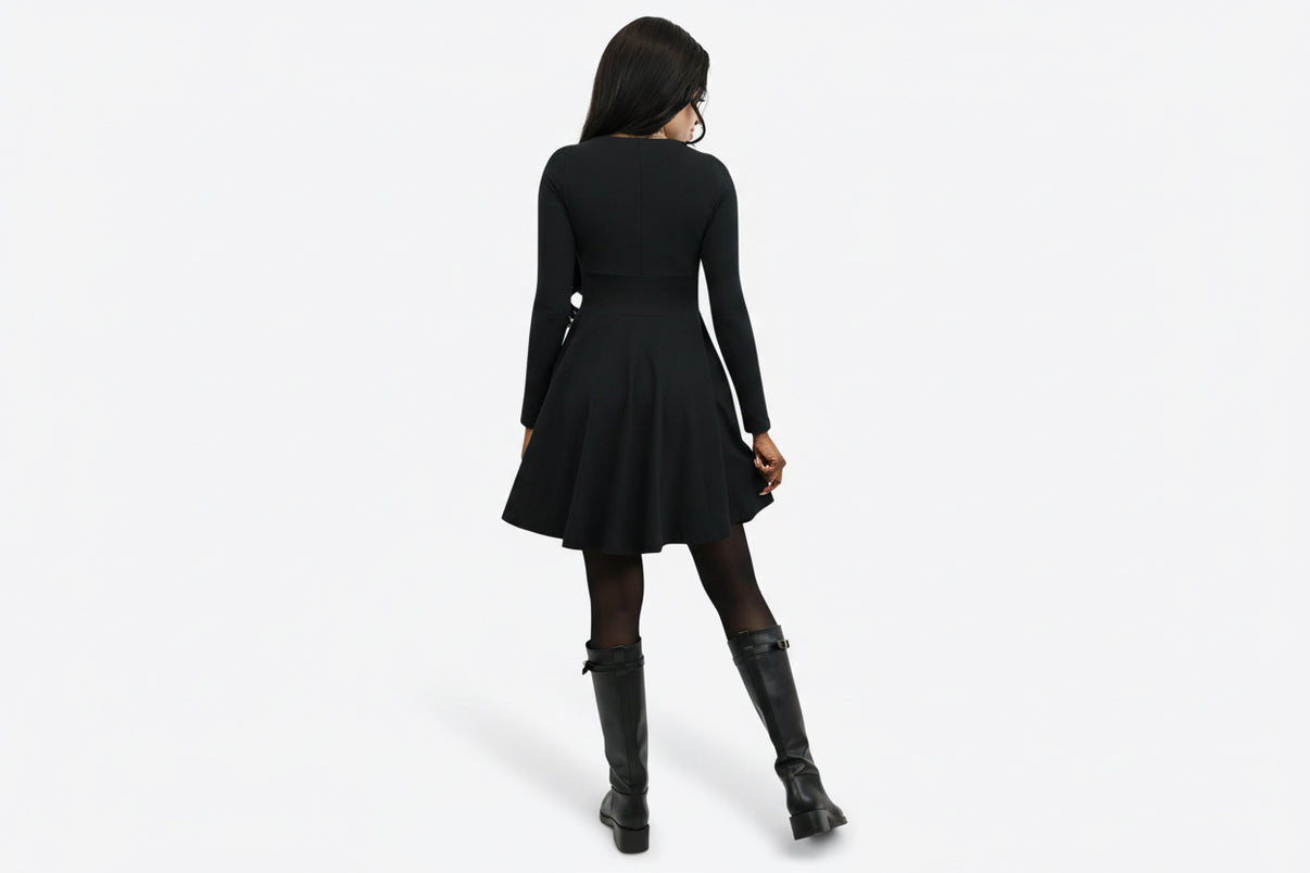 Nylaya - Vestido Tipo Falda-Pantalón a La última