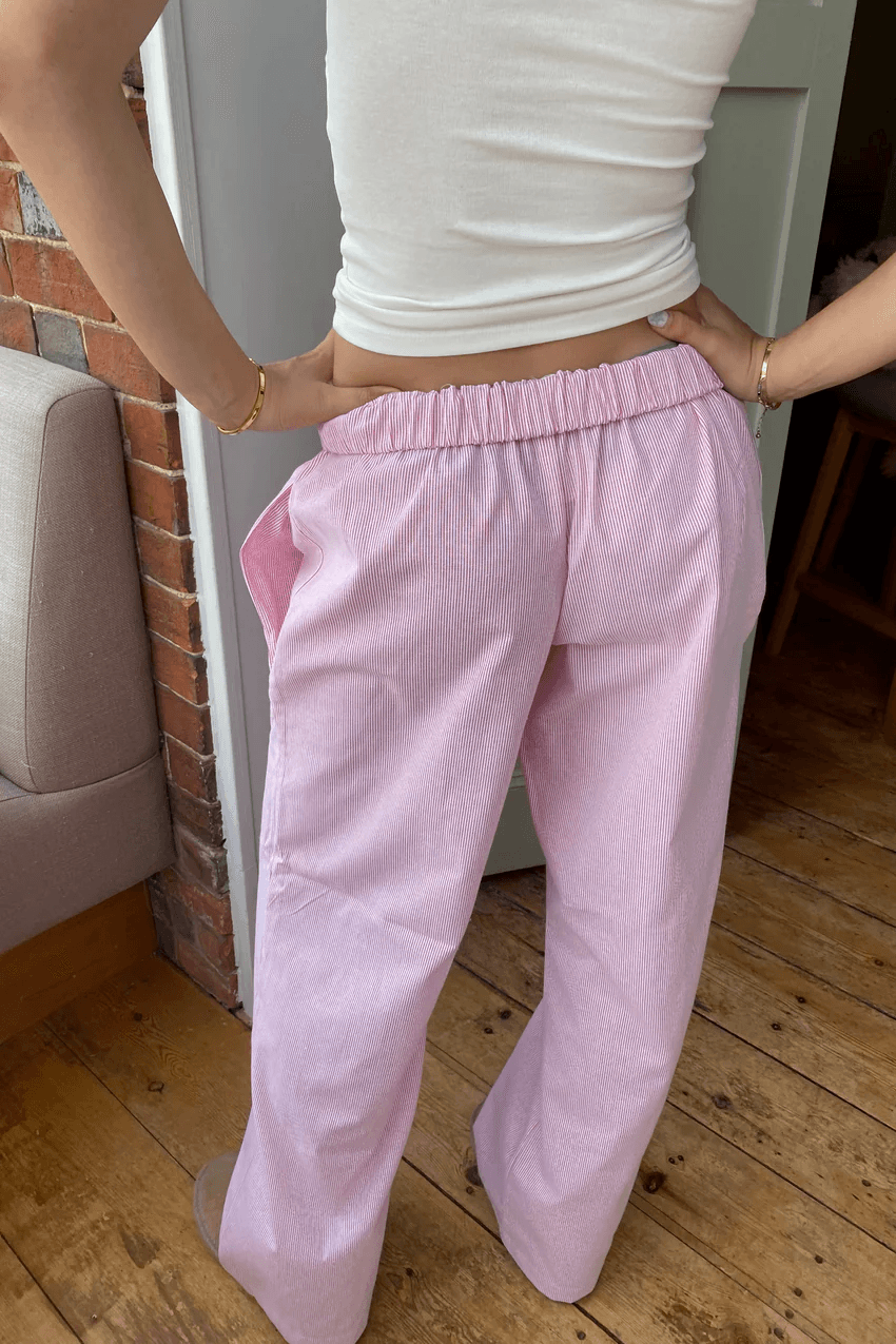 Omniform | Pantalones de Lounge Ajuste Relajado con Bolsillos