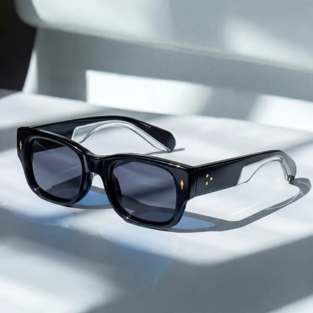 Milo | Gafas de sol con Montura Cuadrada y Cristales Tintados