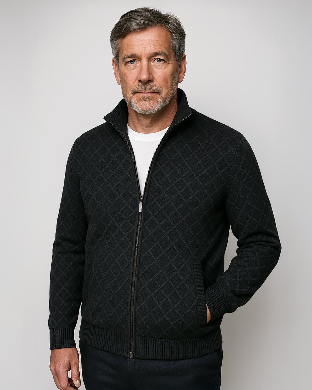 Gilberg | Chaqueta De Punto Con Cierre Frontal