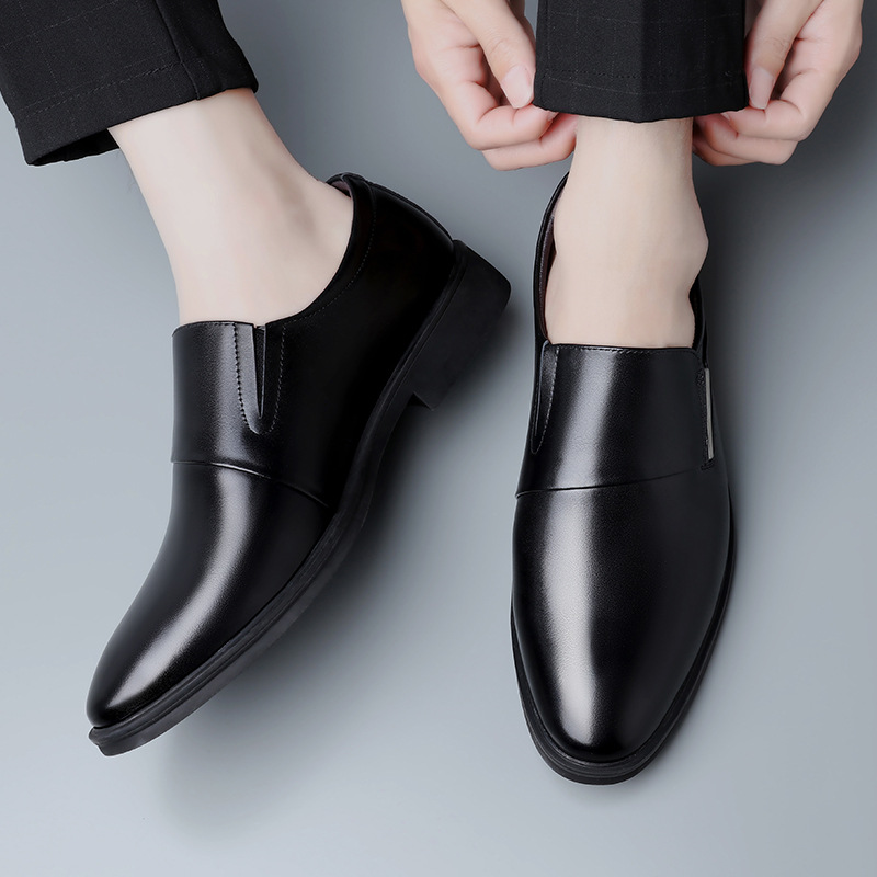 Hader - Mocasines Sin Cordones de Punta Afilada