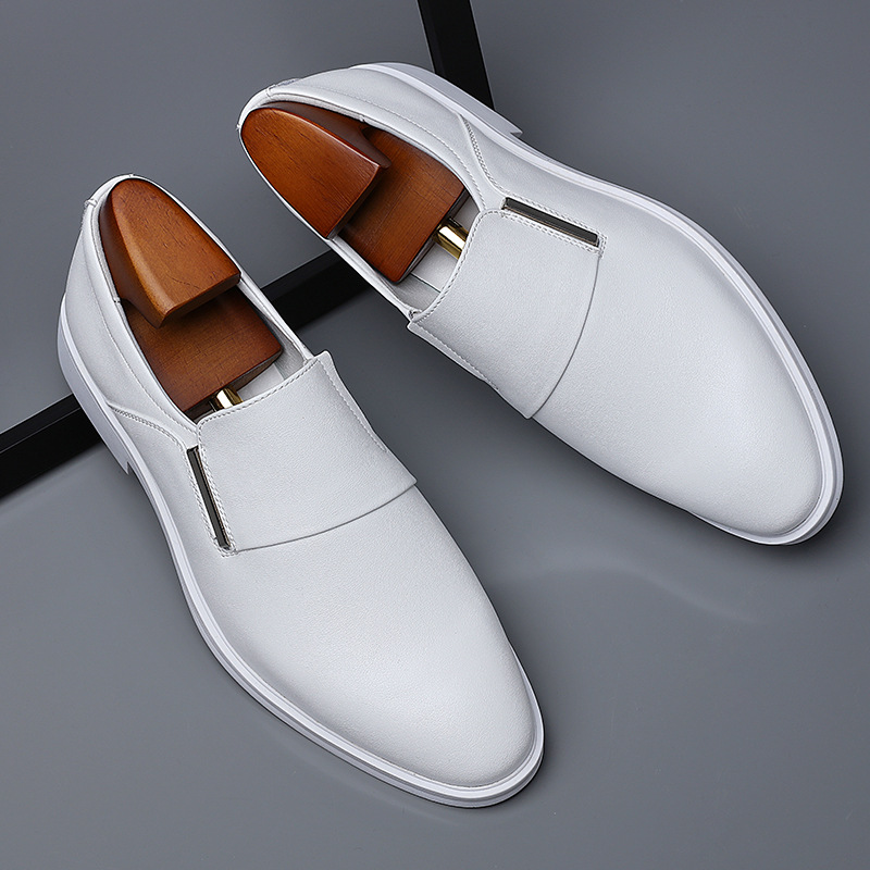 Hader - Mocasines Sin Cordones de Punta Afilada