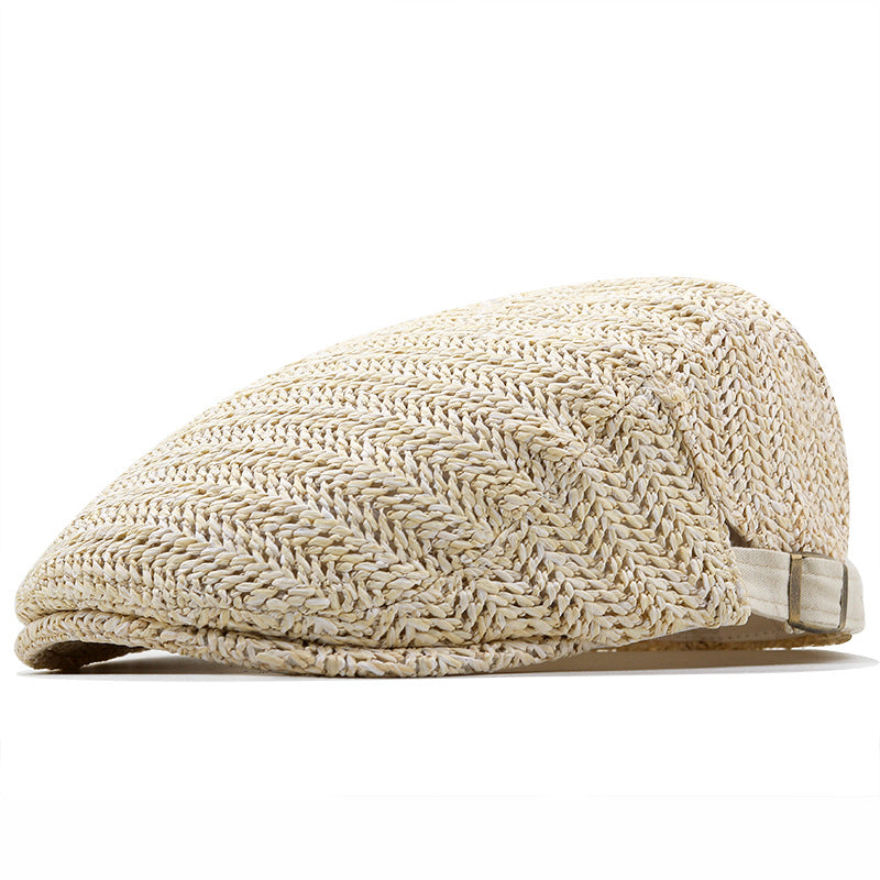 Ralph | Gorra Plana de Paja Tejida