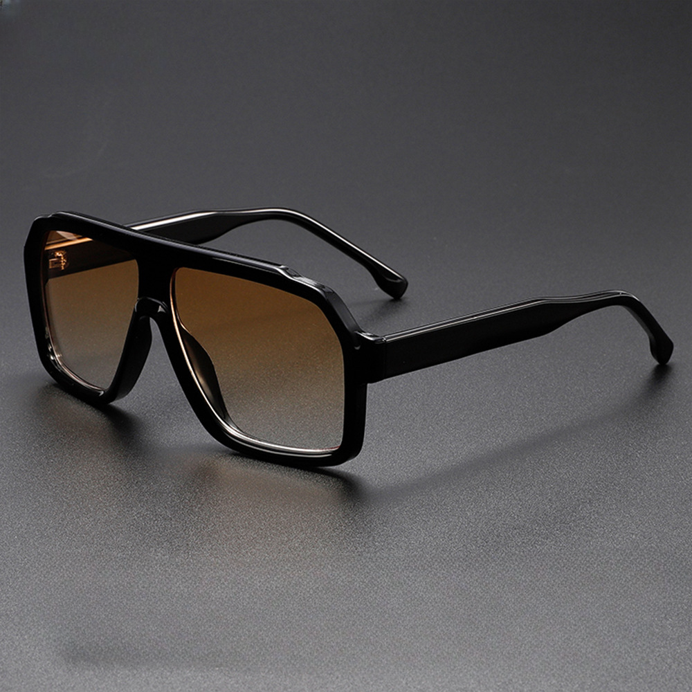 NeoShade - Gafas de sol Cuadradas de Gran Tamaño con Cristales Degradados