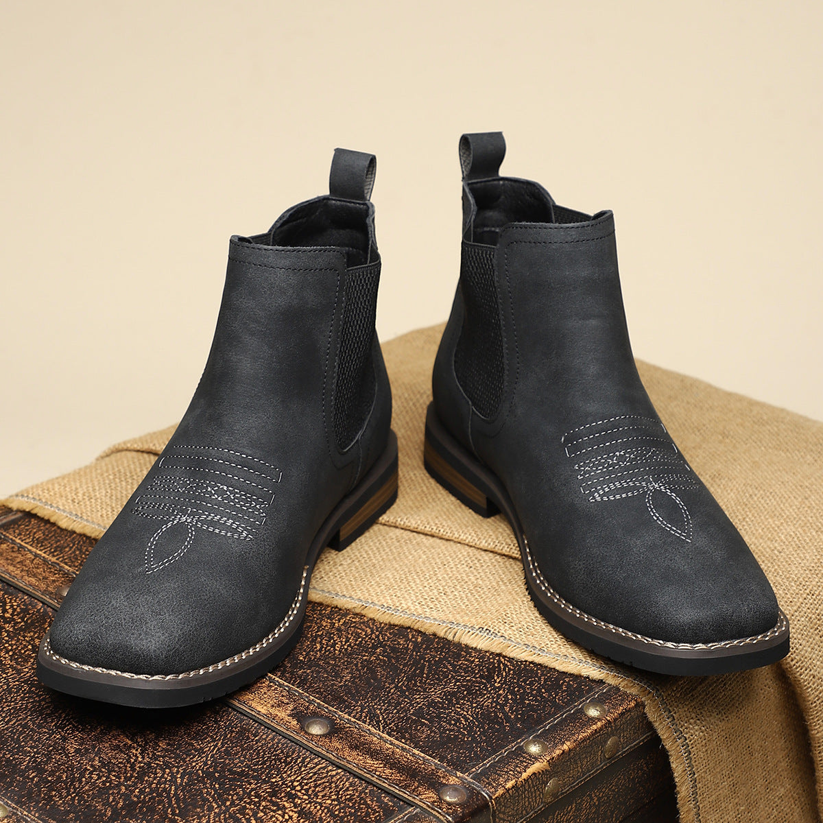 Lawrence - Botines Chelsea Con Paneles Laterales Elásticos