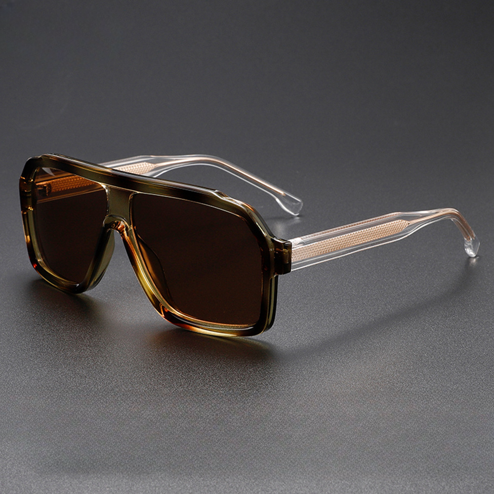 NeoShade - Gafas de sol Cuadradas de Gran Tamaño con Cristales Degradados