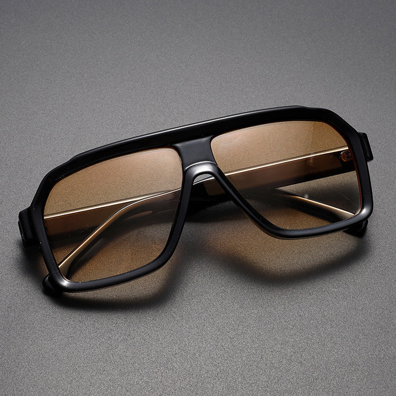 NeoShade - Gafas de sol Cuadradas de Gran Tamaño con Cristales Degradados