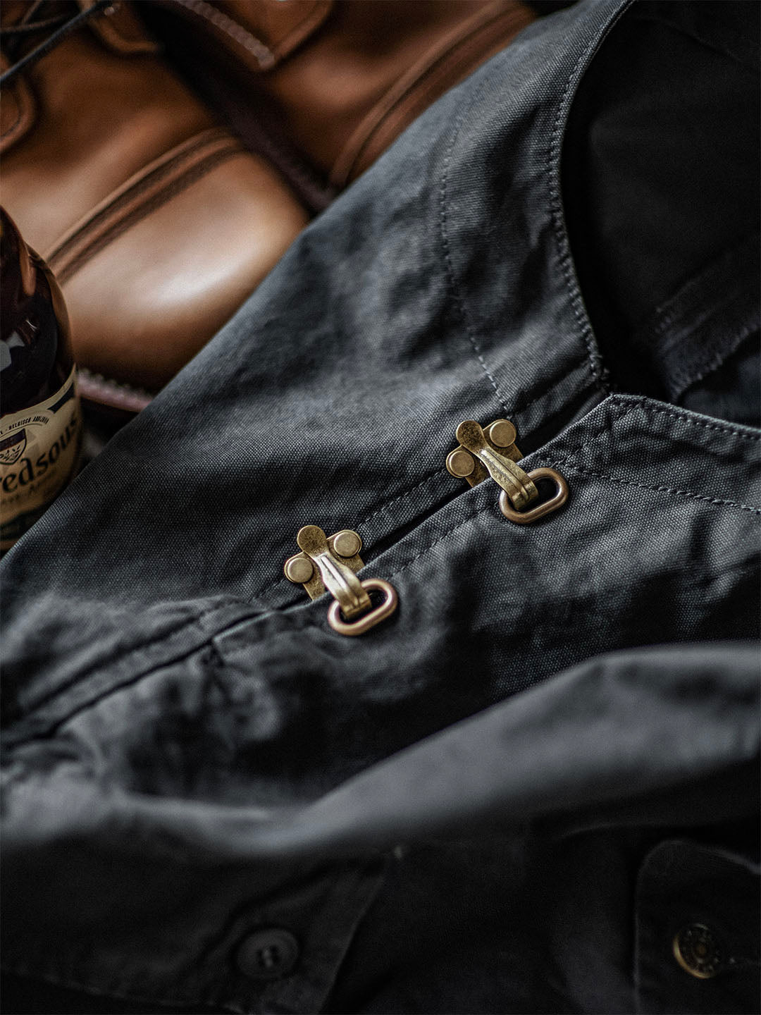 Ashton | Overoles Cargo Con Botones Frontales