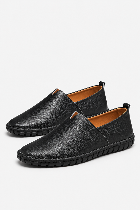 Darrell | Mocasines Texturizados Sin Cordones