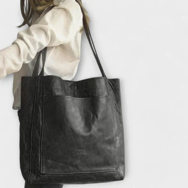 Patty - Bolso tote Grande de Imitación de Piel Suave