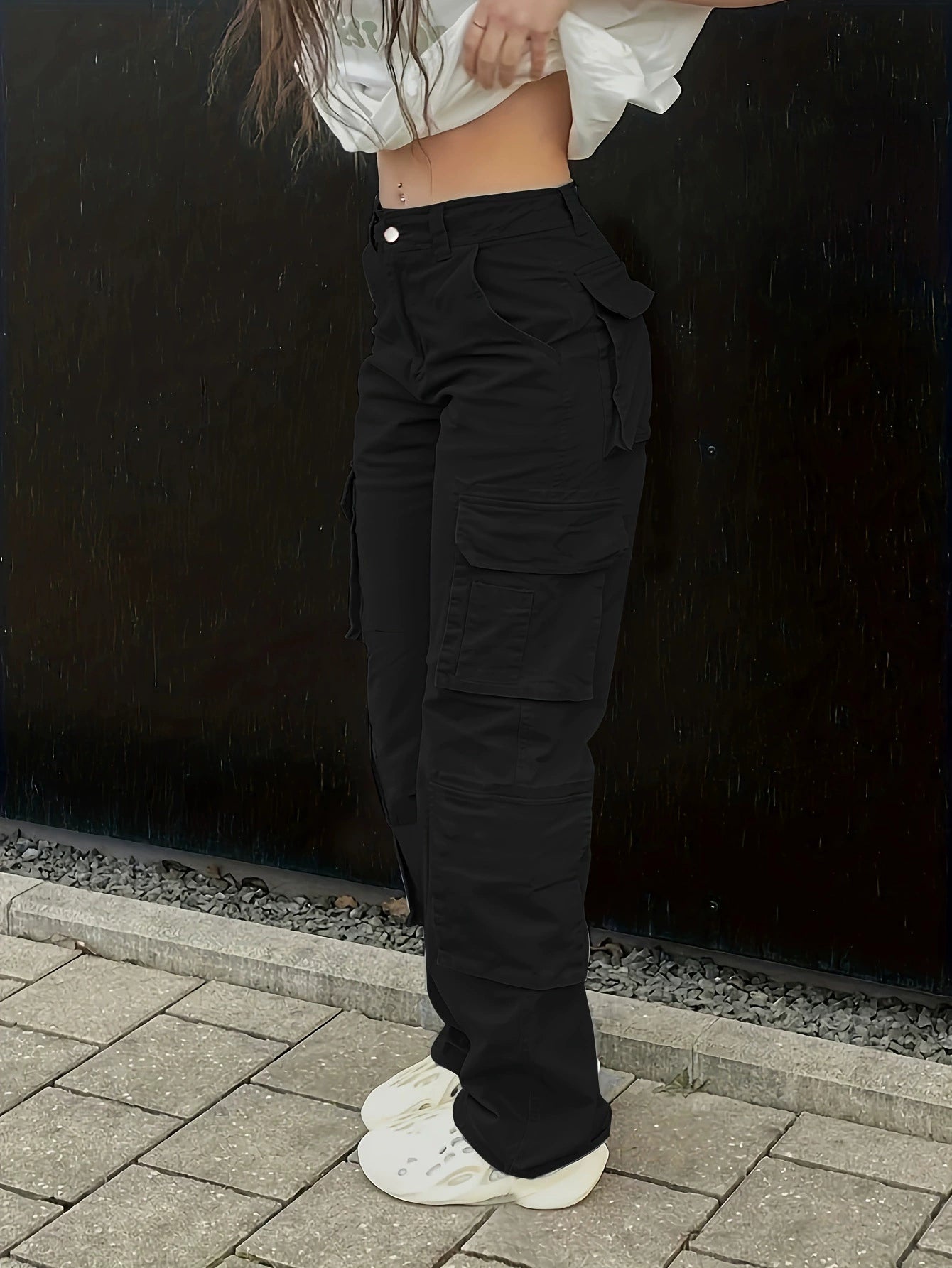 Freena | Pantalones Cargo con Bolsillos Utilitarios