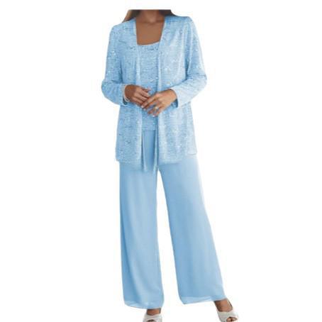 Gimena | Conjunto De Tres Piezas Con Chaqueta Y Pantalones De Lentejuelas
