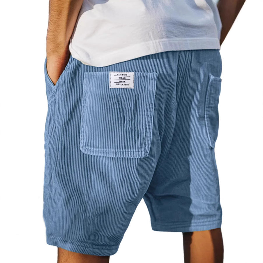 Festus - Pantalón Corto Entallado De Textura Refinada